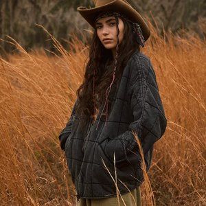 Free People Dolman Quilted Jacket XS